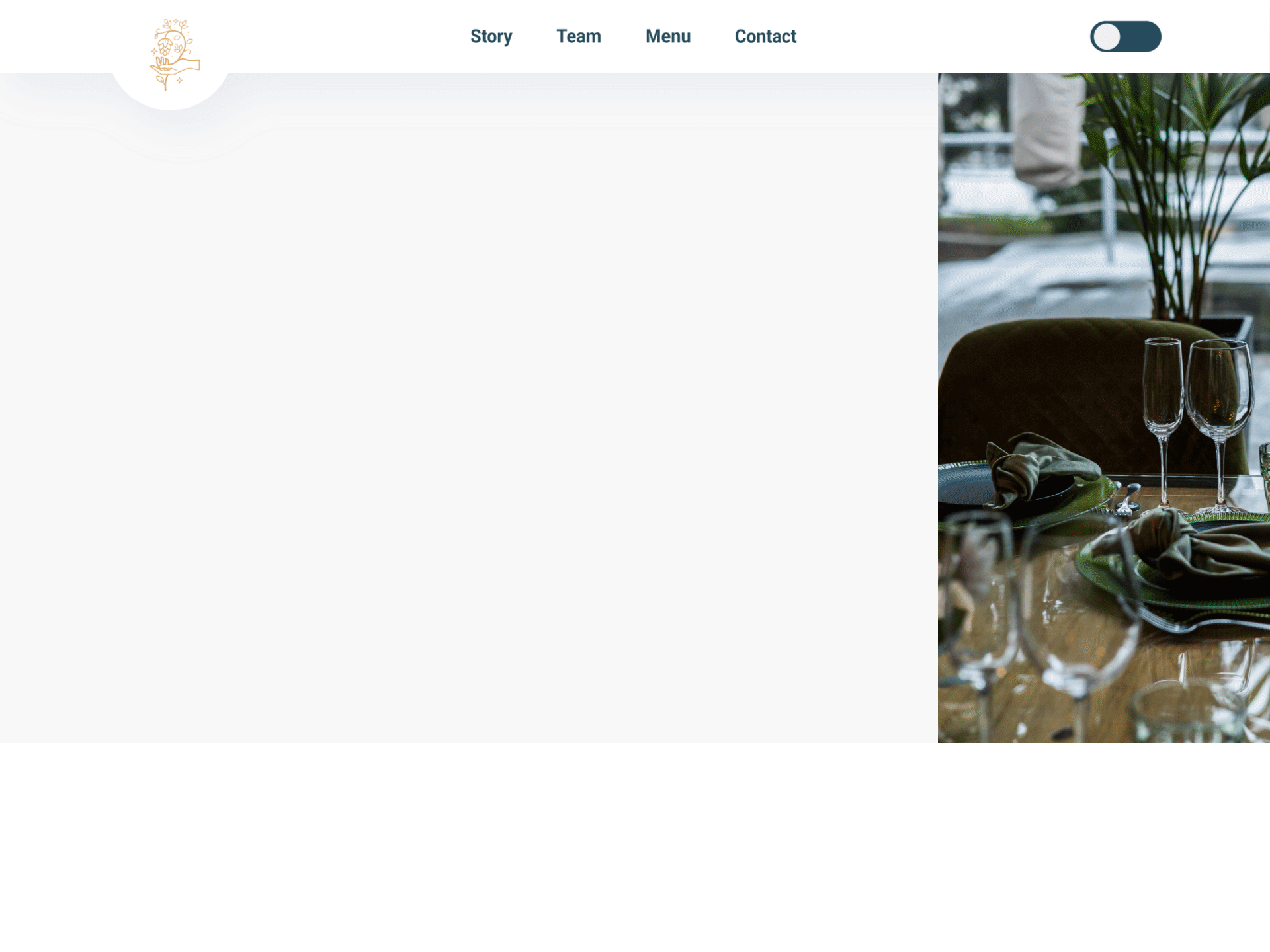 BioStar homepage interaction preview